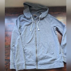 Universal Thread Gray Full-Zip Hoodie (Size M)